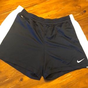 Navy Nike drifit shorts